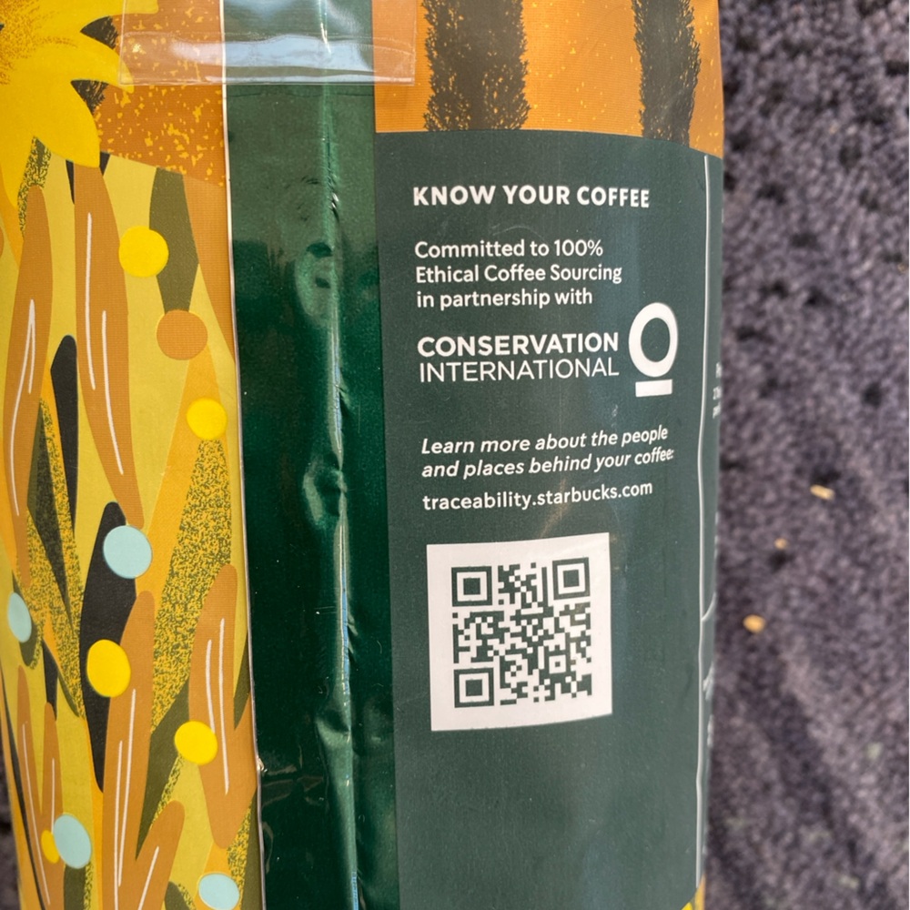 ⭐️Starbucks⭐️Sunsera Blend Blonde Roast Light 1 lb Bag - Picture 3 of 4
